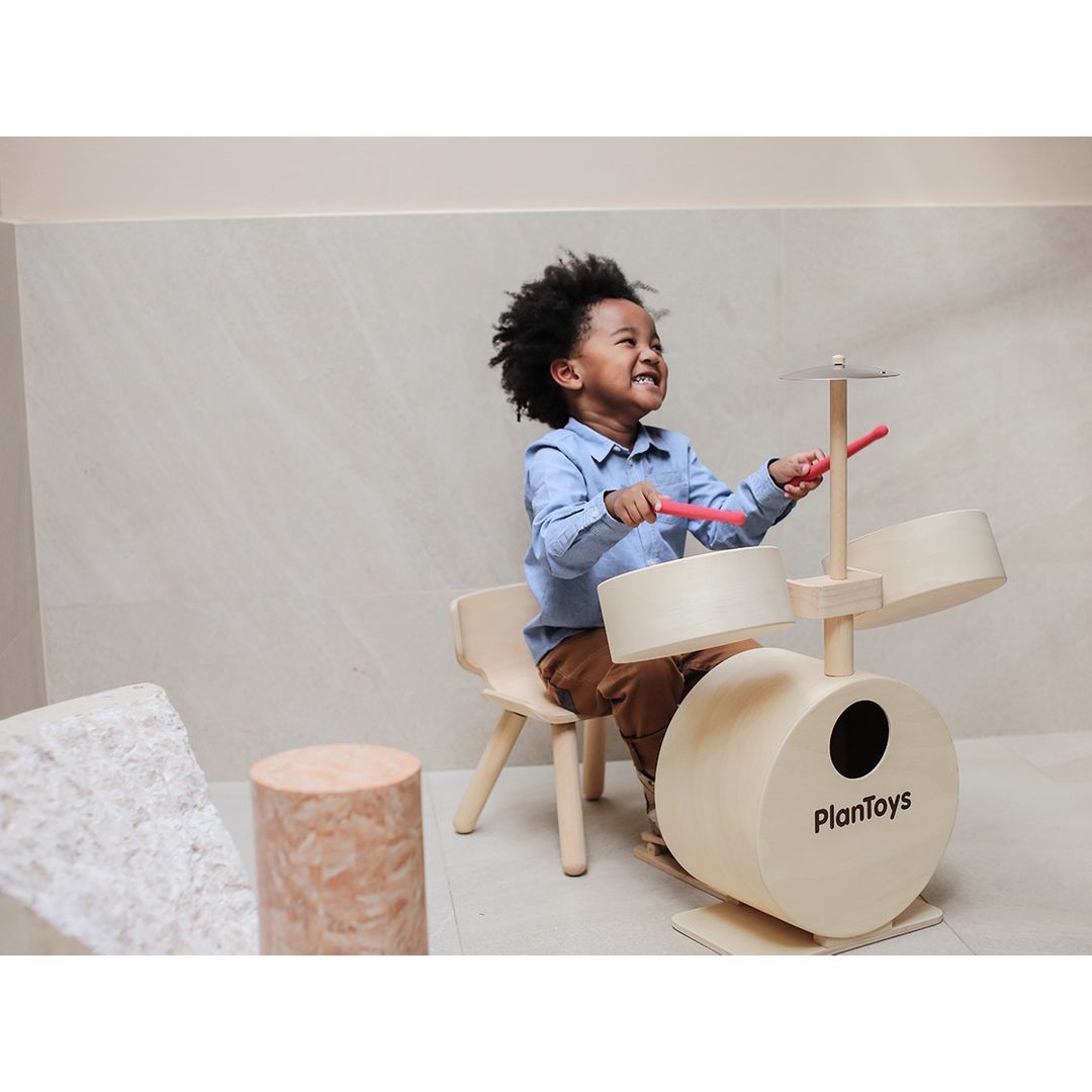 PlanToys Drum Set | Sampung Munting paslitPlanToys Drum Set | Sampung Munting paslit  