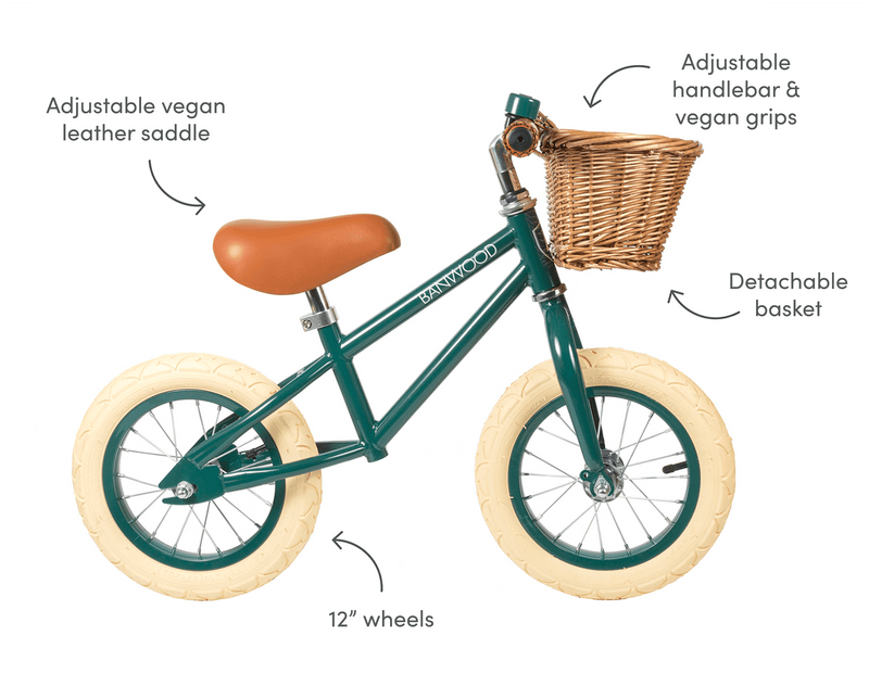 Banwood Balance Bike Ten Little Toddler Kids Gear