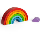 Bigjigs Wooden Stacking Rainbow. Available from www.tenlittle.com.