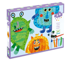 Collage Craft Kit - Happy Monsters