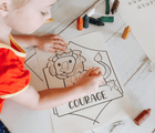 Toddler's First Coloring Book - Endangered Species