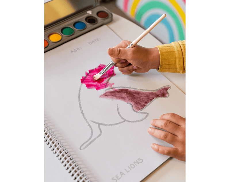 Artle Watercolor Paint Set, 53 Colors - Vibrant Watercolor Kit for Artists
