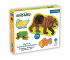 Eric Carle Brown Bear Touch & Feel Puzzle (4 pack) - 3 pieces