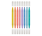 Pastel Liners Dual-Tip Markers - Set of 8
