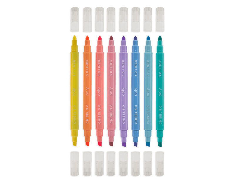 Dual Tip Markers Set Washable Pastel Perfect Colored Art Marker