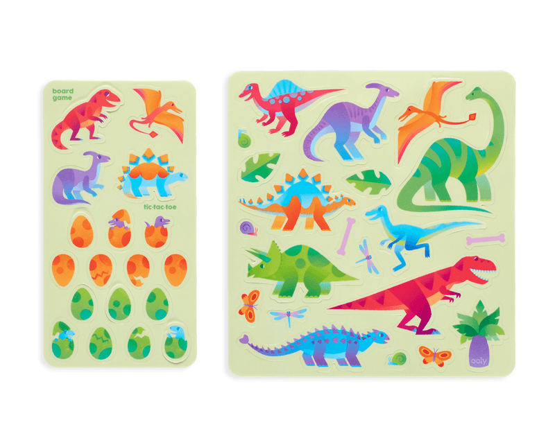 OOLY Dinoland Carry Along Crayon & Coloring Book Kit, 10ct.