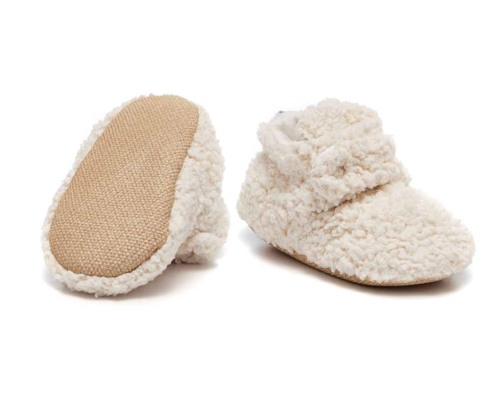 Ten Little | Toddler and Kids Shoes - Sherpa Baby Booties