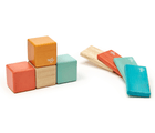 Magnetic Wooden Blocks & Travel Pouch - 8 Pieces