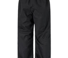 Back of Therm Kids Eco Waterproof & Windproof Splash Pant - Black. Available at www.tenlittle.com.