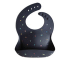 Mushie Silicone Bib in planets - Available at www.tenlittle.com