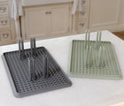 ezpz Drying Rack in gray and sage. Available at tenlittle.com