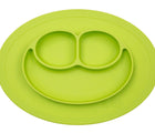 Ezpz Mini Mat in lime. Available at www.tenlittle.com