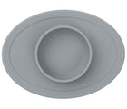 ezpz Tiny Bowl in grey. Available at www.tenlittle.com