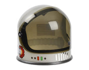 Front view of Aeromax Astronaut Helmet - Silver - Available at www.tenlittle.com