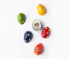 Beeswax Egg Crayons – Polka Dot Clouds