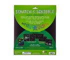 Ooly Scratch & Scribble - Space - back of packaging. Available from tenlittle.com