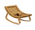 Charlie Crane Baby Rocker in camel. Available from tenlittle.com