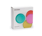 Ekobo Bamboo Plate Set packaging. Available from tenlittle.com