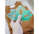 Child holding Itzy Ritzy Cactus Water Filled Teethers - Set of 3. Available from tenlittle.com