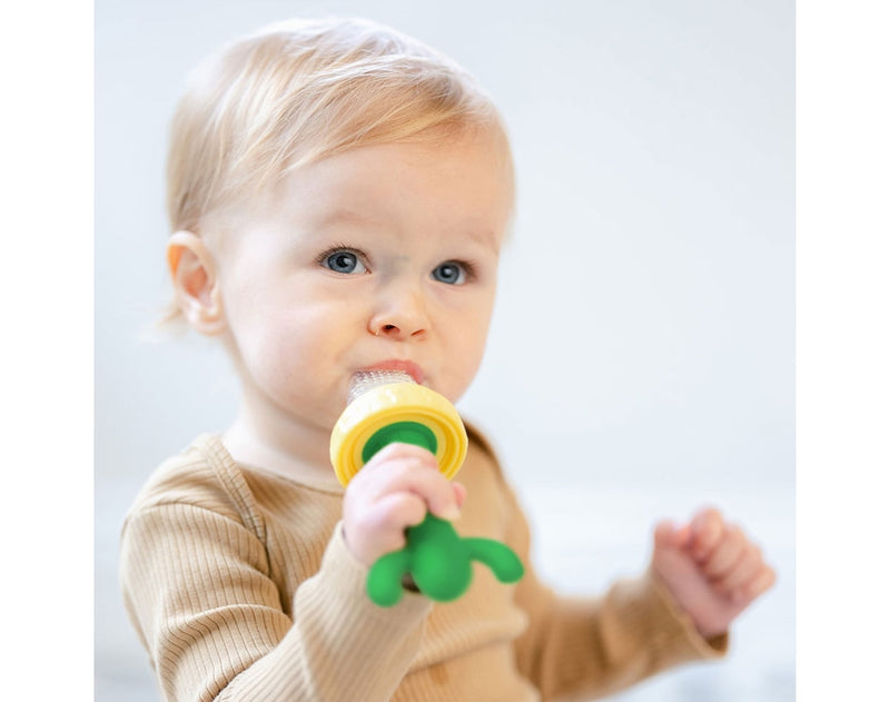 Lollaland 5-Piece Toddler Utensil Set Green