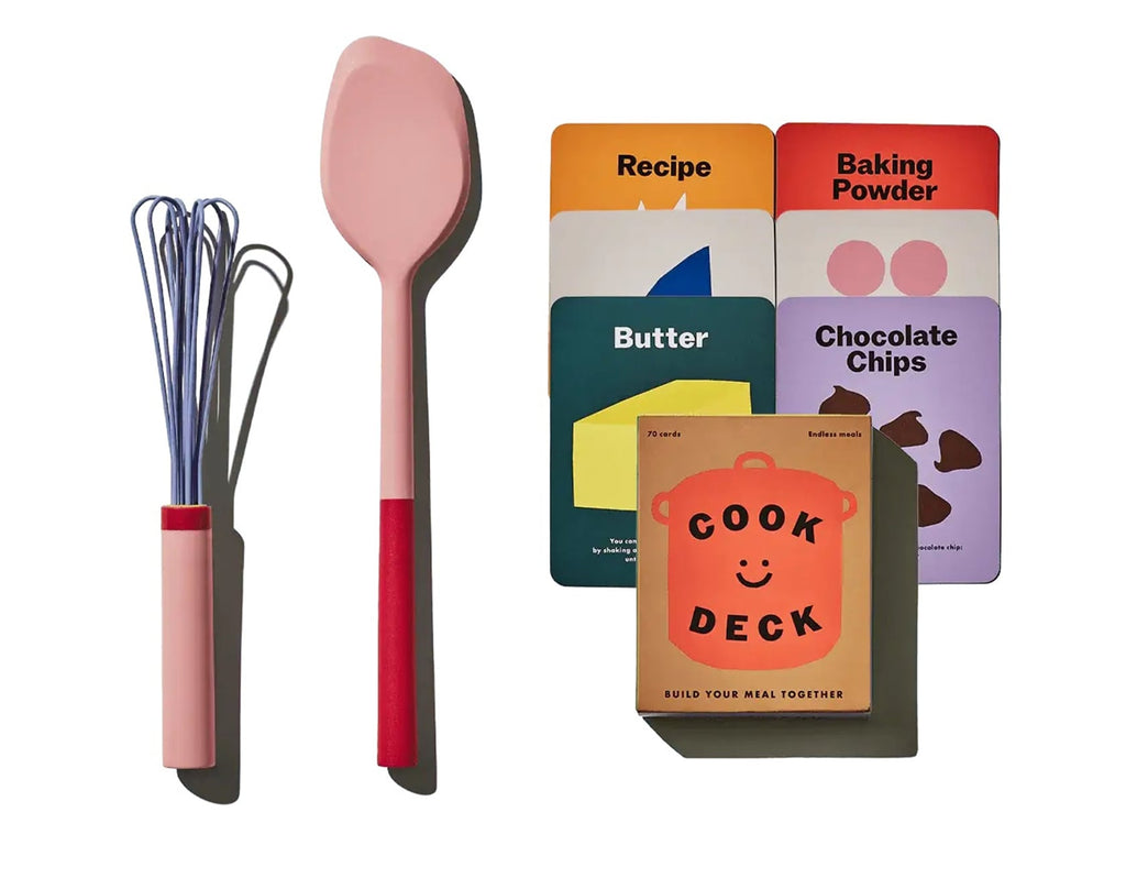 Material Cooking Cards & Utensils Ten Little Kids’ Kitchen Gear