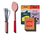 Material Instructional Cooking Cards & Utensils kids set. Available from tenlittle.com