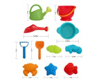 Hape Beach Toy Essential Set. Available from www.tenlittle.com.