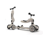 HIghwaykick 2-in-1 Scooter in White. Available from www.tenlittle.com.