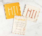 Envelope and letter accessories from Swingly Boho Tea Doorway Playhouse storefront. Available from tenlittle.com