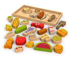 BeginAgain Food A to Z Puzzle & Playset. Available from tenlittle.com