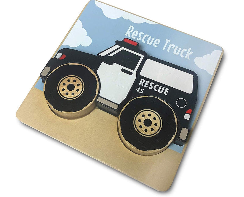 Puzzle camion à benne basculante - Beregoed Speelgoed