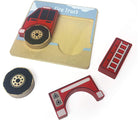 Fire truck pieces from BeginAgain Truck Puzzles (3 pack) - 5 Pieces. Available from tenlittle.com