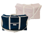 Bloomere Back to School Set Portable Bedding Set - Pink Blush and Navy- Available at www.tenlittle.com