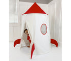 Domestic Objects Space Ship Tent in red. Available from tenlittle.com