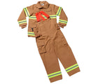 Aeromax Firefighter Costume Brown. Available from tenlittle.com