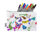 eatsleepdoodle Butterfly Pencil Case Color and Learn. Available from www.tenlittle.com.