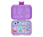 Yumbox Bento Box Purple Lulu. Available from www.tenlittle.com.