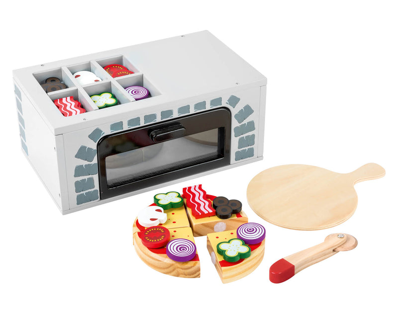 verf Zegenen Plagen Small Foot Pizza Oven Set | Ten Little Toddler & Kids' Toys