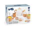 Small Foot Wooden Tea Party Set packaging. Available from tenlittle.com