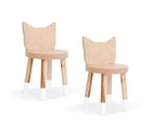 Nico & Yeye Kitty Chairs - Set of 2 in white. Available from tenlittle.com