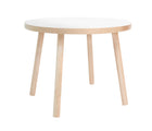 Nico & Yeye Round Craft Table in white. Available from tenlittle.com