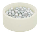 Little Big Playroom Ball Pit Set in classic heathered ivory. Available from tenlittle.com