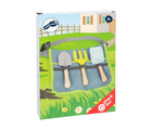 Packaging of Small Foot Gardening Toolbelt. Available from tenlittle.com