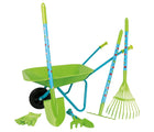 Small Foot Gardening Wheelbarrow and Toolset. Available from tenlittle.com