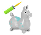 Kettler Rody Unicorn Bounce Toy in Gray with pump. Available from www.tenlittle.com