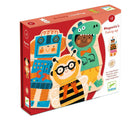 Djeco Wooden Magnets Fancy-up - 24 Pieces. Available from tenlittle.com