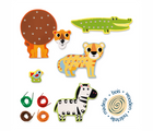 Djeco Animal Lacing Board. Available from tenlittle.com