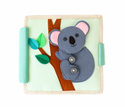 Educating Amy Koala Quiet Book. Available from tenlittle.com