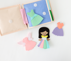 Educating Amy Fairy Quiet Book. Available from tenlittle.com