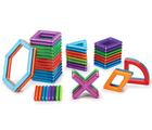Guidecraft Magnetic PowerClix Frames 48 Pieces. Available from tenlittle.com